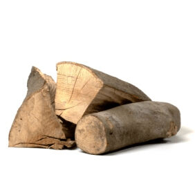 Halbe Palette kammergetrocknetes gespaltenes Birkenbrennholz 25 cm
